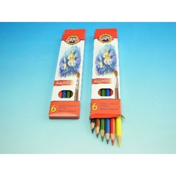 Školní akvarelové pastelové tužky 6ks
