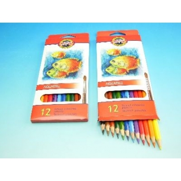 Školní akvarelové pastelové tužky 12ks
