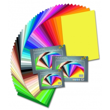 Fotokarton 50 listů 50 barev